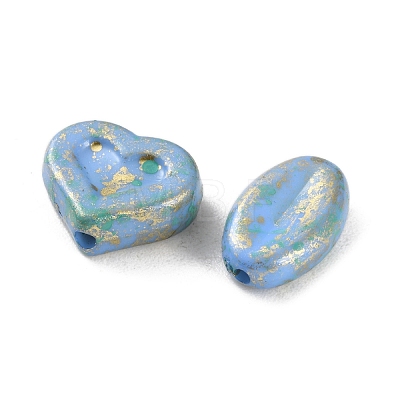 Opaque Acrylic Beads OACR-M015-15G-1