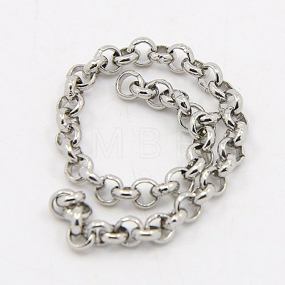 304 Stainless Steel Rolo Chains CHS-K001-99B-1