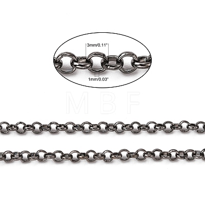 Iron Rolo Chains CH-S068-B-LF-1