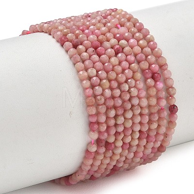 Natural Rhodonite Beads Strands G-P553-G06-01-1