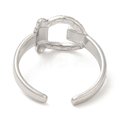 304 Stainless Steel Open Cuff Rings RJEW-H213-03P-1
