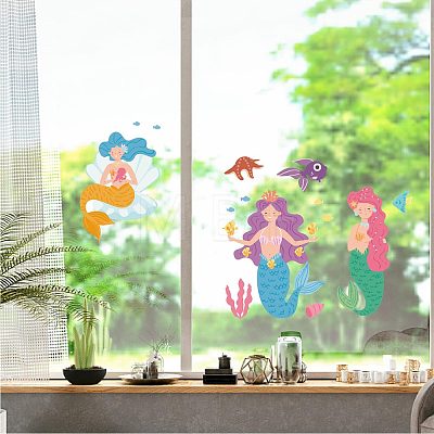 PVC Window Sticker DIY-WH0435-006-1