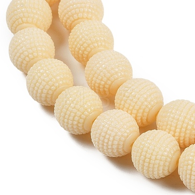 Synthetic Coral Carved Beads Strands CORA-C003-08-1