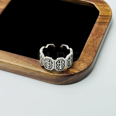 Alloy Cuff Open Rings for Men WG2CC32-01-1