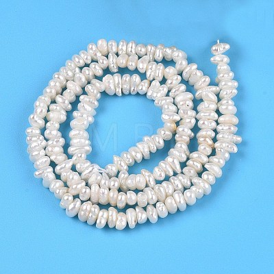 Natural Cultured Freshwater Pearl Beads Strands PEAR-N012-02H-03-1