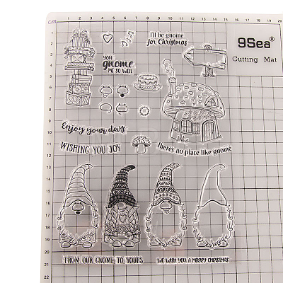 Christmas Theme Clear Silicone Stamps SCRA-PW0007-27-1