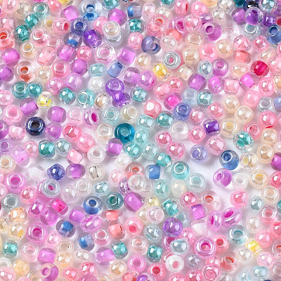 Glass Round Seed Beads SEED-S057-R-002-1