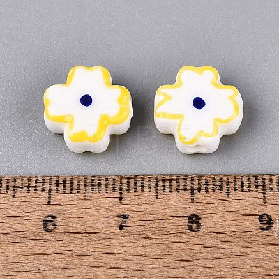 Handmade Porcelain Beads PORC-N012-15E-1