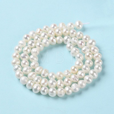 Natural Cultured Freshwater Pearl Beads Strands PEAR-E018-42-1