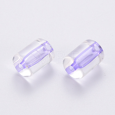 Transparent Acrylic Beads TACR-S154-17A-47-1