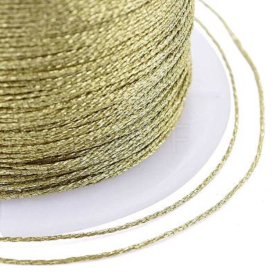 Polyester Braided Metallic Thread OCOR-I007-B-07-1