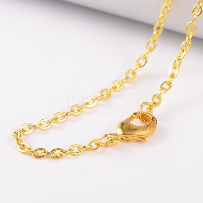 Iron Cable Chain Necklaces Making NJEW-JN01538-03-1