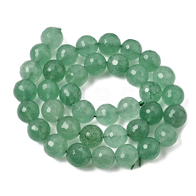 Natural Green Strawberry Quartz Beads Strands GG-CBA0166-A02-10mm-1