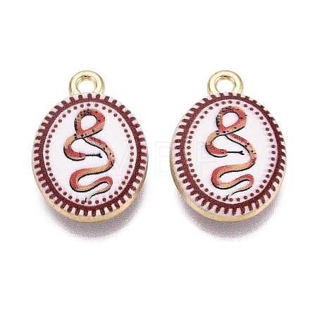 Printed Alloy Pendants PALLOY-SZC0008-05F-1