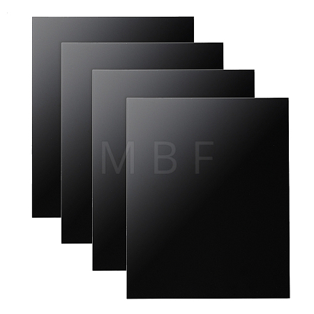 4 Sheets ABS Plastic Mould Plates DIY-OC0015-88B-1