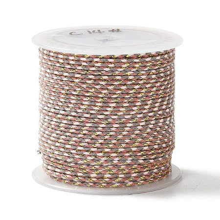4-Ply Polycotton Cord with Metallic Thread OCOR-Z003-C16-1