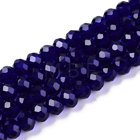 Glass Beads Strands EGLA-A044-T6mm-D06-1