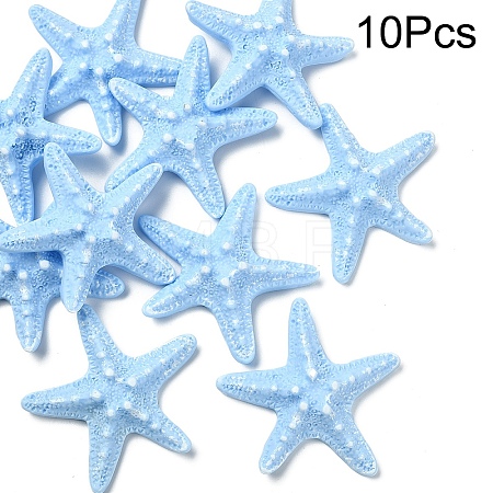 10Pcs Resin Decoden Cabochons CRES-YW0001-42F-1