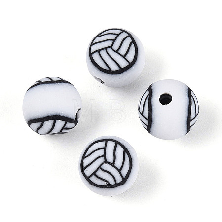 Handmade Polymer Clay Beads CLAY-Q253-05D-1