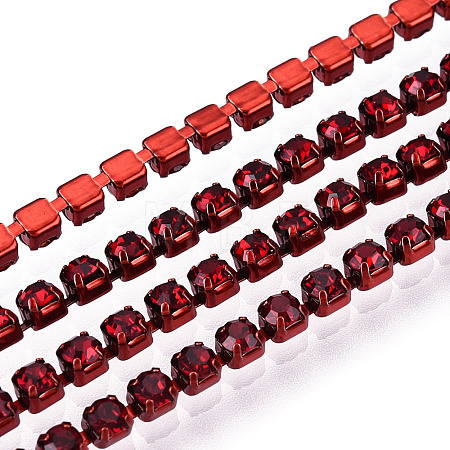 Electrophoresis Iron Rhinestone Strass Chains CHC-Q009-SS8.5-B21-1