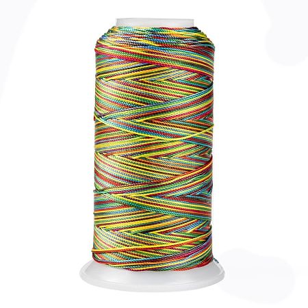 Segment Dyed Round Polyester Sewing Thread OCOR-Z001-B-04-1