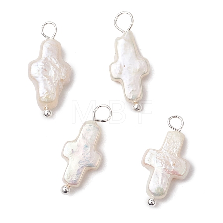 Natural Keshi Pearl Pendants PALLOY-JF02900-01-1