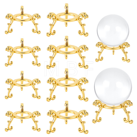 10Pcs Alloy Mineral Display Holder ODIS-AR0001-21-1