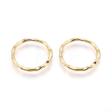 Tibetan Style Linking Rings PALLOY-A017-G-LF-1