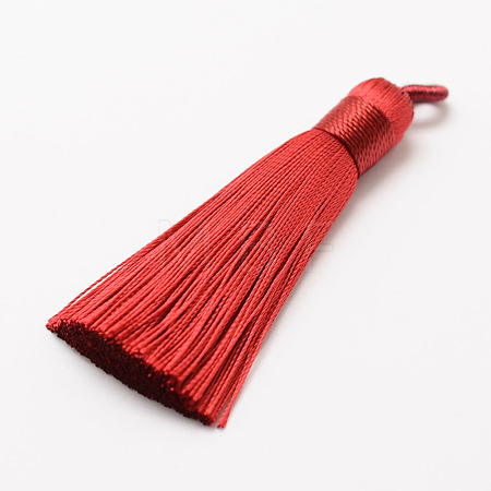 Polyester Tassel Big Pendant Decorations X-FIND-P022-10-1