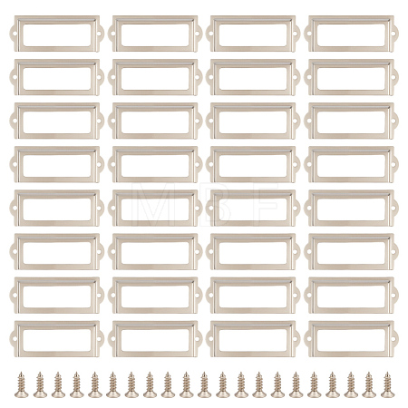 40Pcs Iron Label Frame FIND-MA0001-20P-1