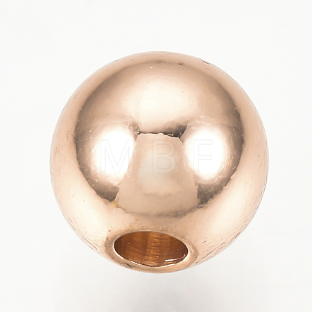 Brass Spacer Beads KK-Q738-5mm-03RG-1