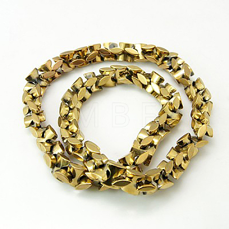 Non-Magnetic Synthetic Hematite Bead Strands G-C020-1-1