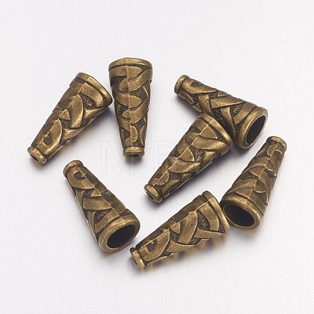 Tibetan Style Alloy Bead Cone LS-TIBEB-00821-AB-NR-1