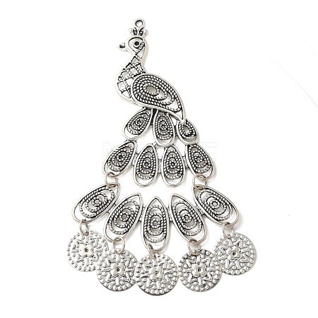 Tibetan Style Alloy Pendants X-FIND-M052-08AS-NR-1
