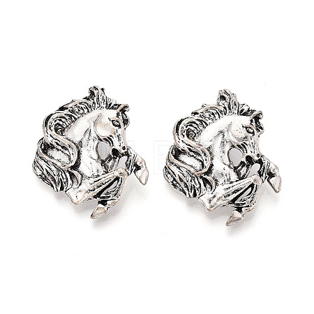 Tibetan Style Alloy Pendants TIBEP-T054-27AS-1
