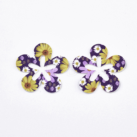 PU Leather Big Pendants FIND-R072-08-A12-1