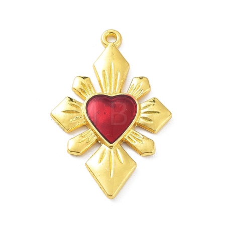 Alloy Enamel Pendants X-ENAM-P252-07G-1