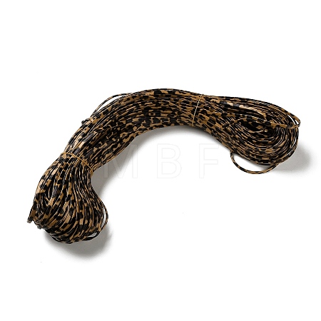 100M Leopard Print PU Leather Double Fold Bias Tape WL-F011-5mm-02-1