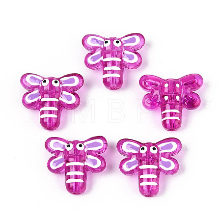 Handmade Lampwork Enamel Beads LAMP-T023-26F-1