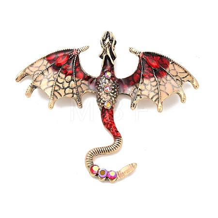 Alloy Rhinestone Big Pendants FIND-I060-01AG-01-1