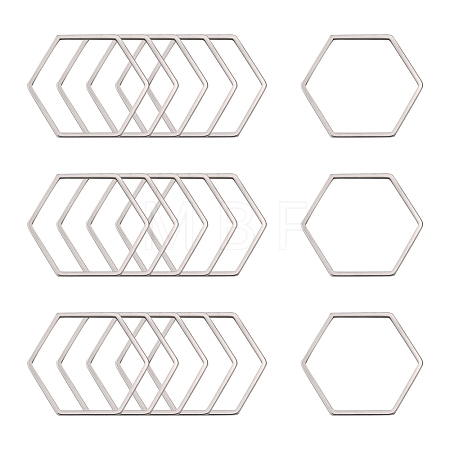 Tarnish Resistant 304 Stainless Steel Linking Ring STAS-S079-24A-1