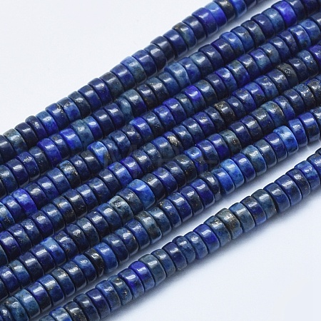Natural Lapis Lazuli Beads Strands G-E444-23-4mm-1