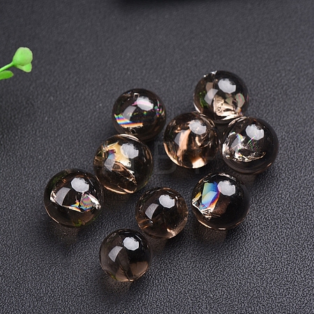 Natural Smoky Quartz Crystal Ball Display Decorations PW-WG31081-01-1