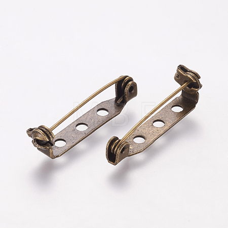 Nickel Free Iron Brooch Findings E023Y-NFAB-1