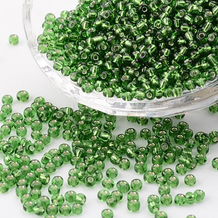 (Repacking Service Available) 8/0  Glass Seed Beads SEED-C014-3mm-27B-1
