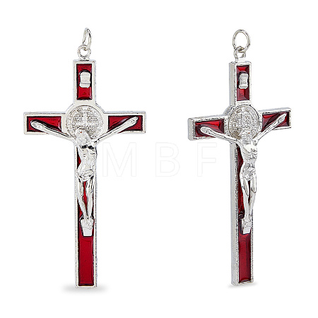 Zinc Alloy Enamel Big Pendants FIND-WH0367-706B-1