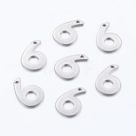 Tarnish Resistant 201 Stainless Steel Pendants LS-STAS-F128-01P-6-1