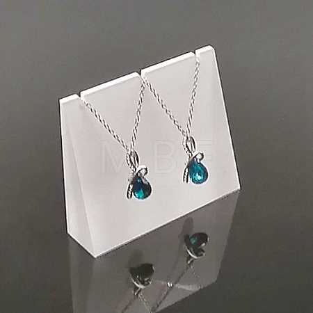 Acrylic Necklaces Display Stand PW-WG19364-01-1