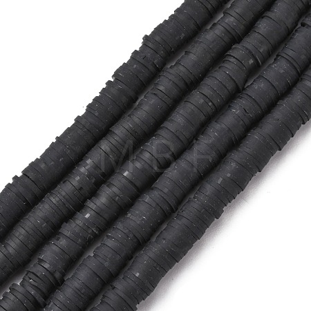 Handmade Polymer Clay Beads Strands CLAY-R089-8mm-Q029-1