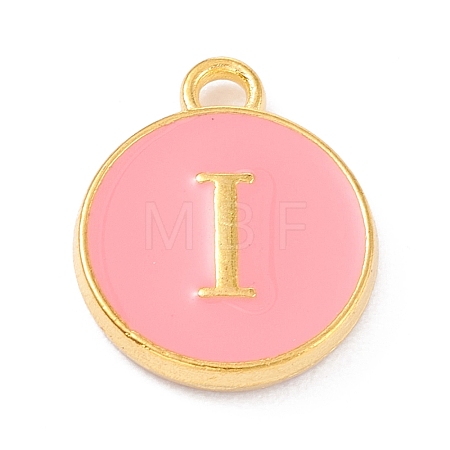 Golden Plated Alloy Enamel Charms LS-ENAM-Q437-14I-1